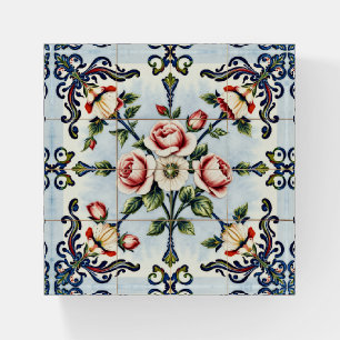 harmony in roses paperweight