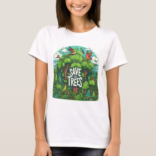 Harmony in the Trees T_Shirt
