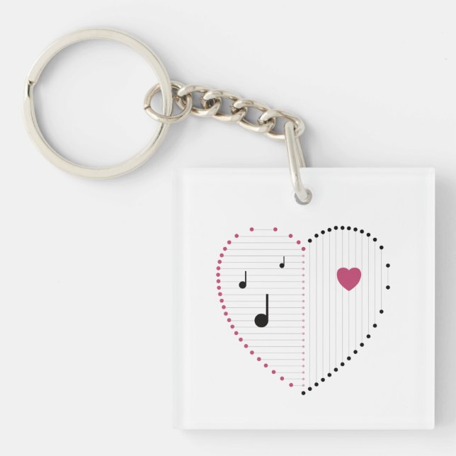 Harmony of Love Keychain (Front)