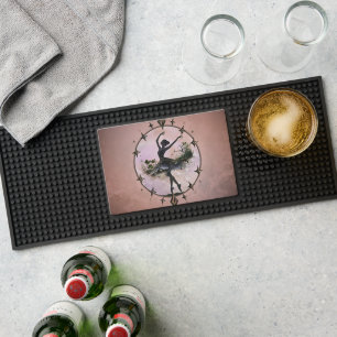 Harmony of Movement The ballerina in the starlight Bar Mat