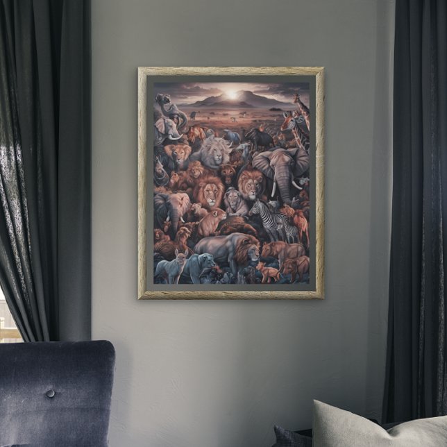 Harmony of the Animal Kingdom  Poster (Creator Uploaded)