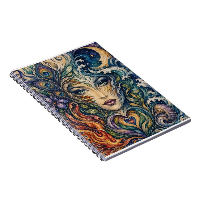 Harmony of the Elements Notebook (Right Side)