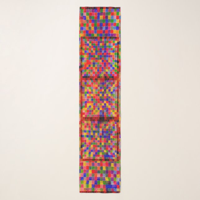 "Harmony of the Spheres(TM)" Scarf (Front)