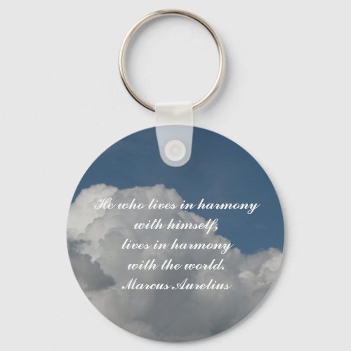 HarmonyQuote Keychain