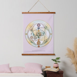 Harmony Radionics Ritual Candle Hanging Tapestry