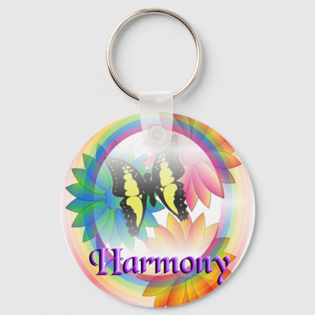 Harmony Rainbow Keychain (Front)