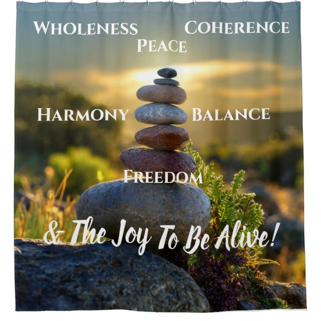 Harmony Shower Curtain (Front)