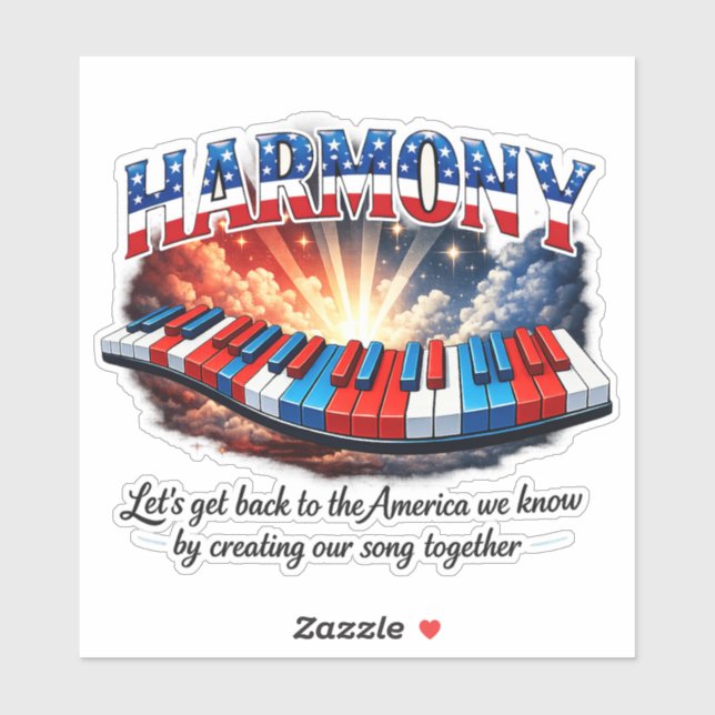 HARMONY STICKER (Sheet)