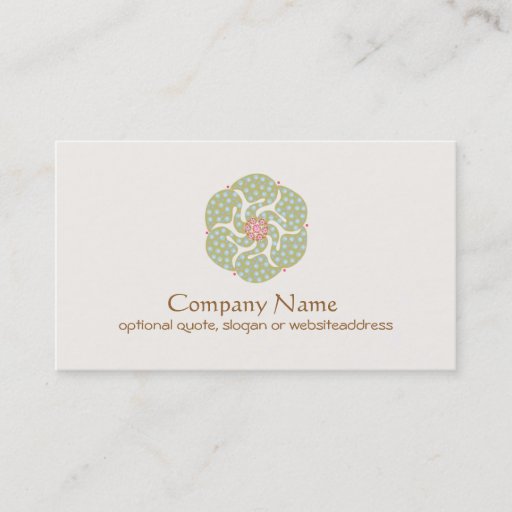 Customizable Harmony Symbol Business Card