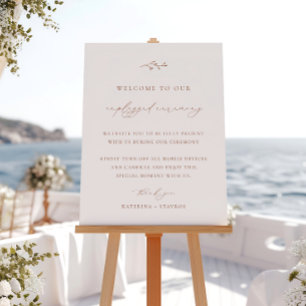 HARMONY Terracotta Unplugged Ceremony Foam Board