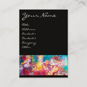 HARMONY TRIO SPRING CONCERT,black Business Card