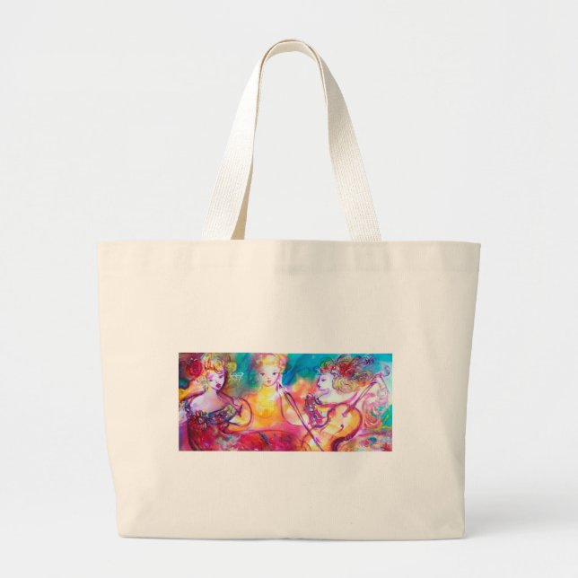 HARMONY TRIO SPRING CONCERT LARGE TOTE BAG (Front)