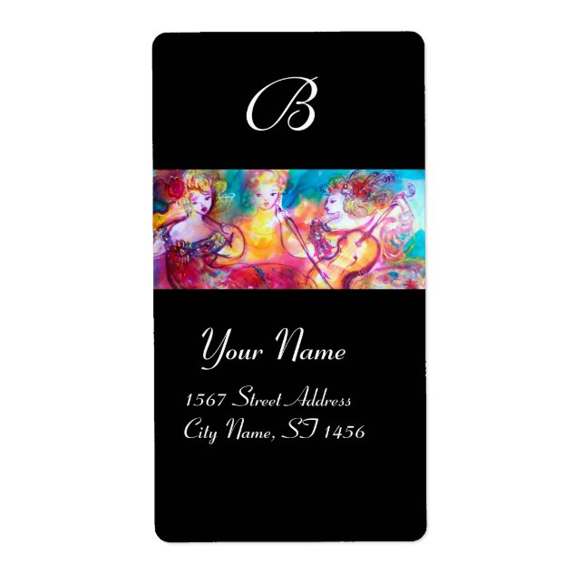 HARMONY TRIO SPRING CONCERT MONOGRAM LABEL (Front)