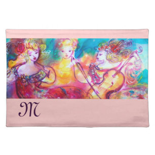 HARMONY TRIO SPRING CONCERT MONOGRAM PLACEMAT