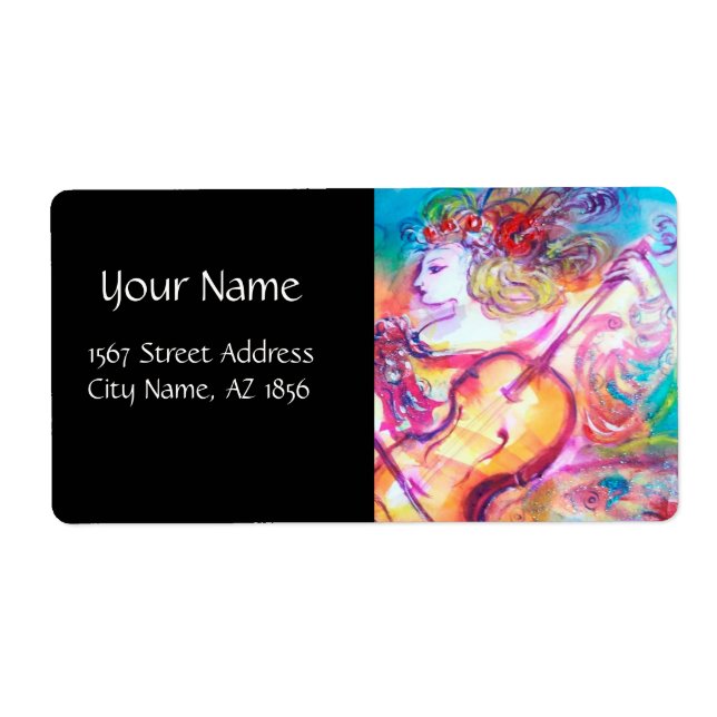 HARMONY TRIO SPRING MUSIC CONCERT LABEL (Front)