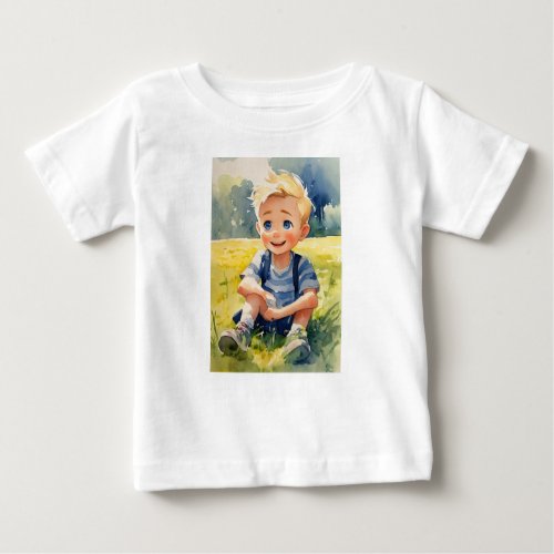 Harmonys Little Adventurer Welcoming Baby Ethan Baby T_Shirt