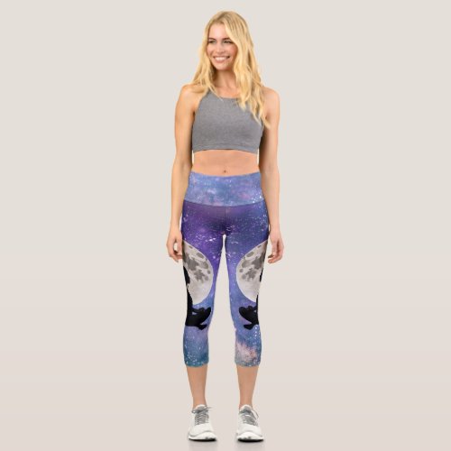 Harmonys Lunar Serenity Capri Leggings