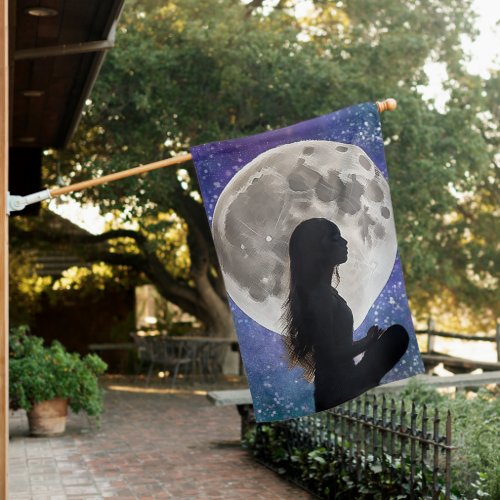 Harmonys Lunar Serenity Daughter of the Mystic House Flag