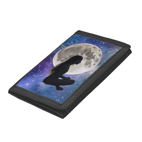 Harmonys Lunar Serenity Daughter of the Mystic Trifold Wallet