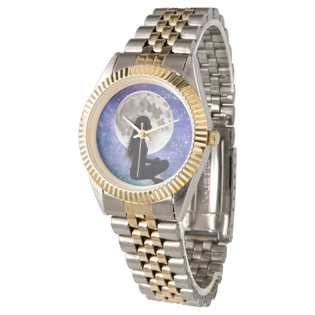 Harmony's Lunar Serenity: Daughter of the Mystic Watch (Angled)