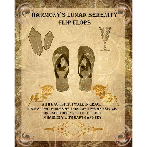 Harmonys Lunar Serenity Flip Flops