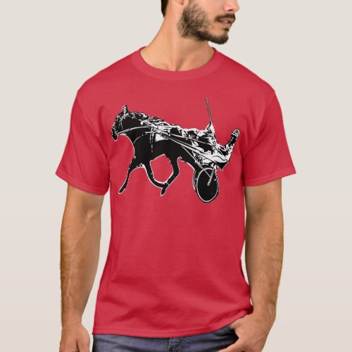 Harness Horse Racing T_Shirt