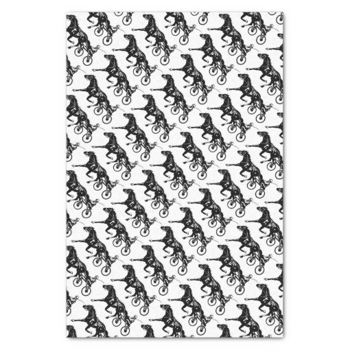 Harness Horse Racing Tissue Paper | Zazzle