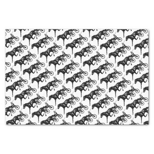 Harness Horse Racing Tissue Paper
