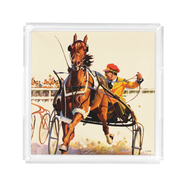 Harness Race Acrylic Tray (Front)