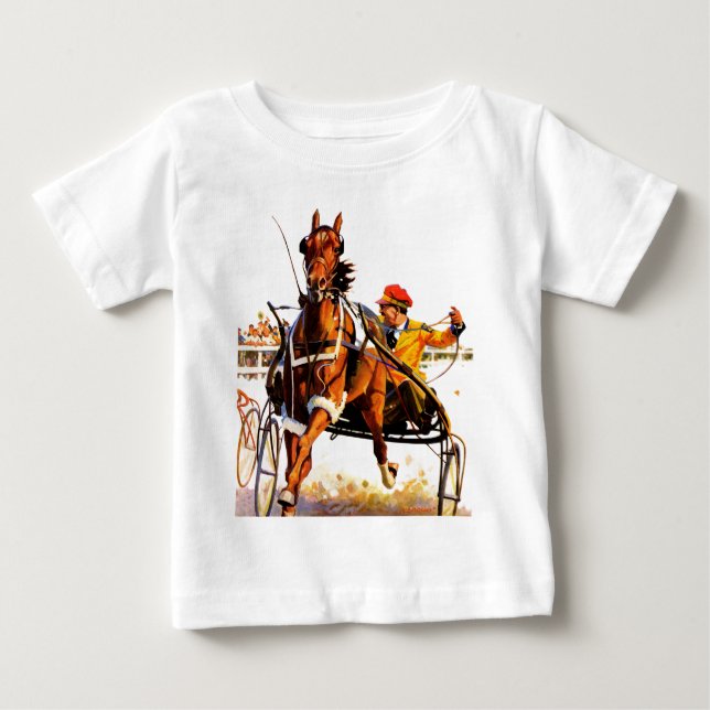 Harness Race Baby T-Shirt (Front)