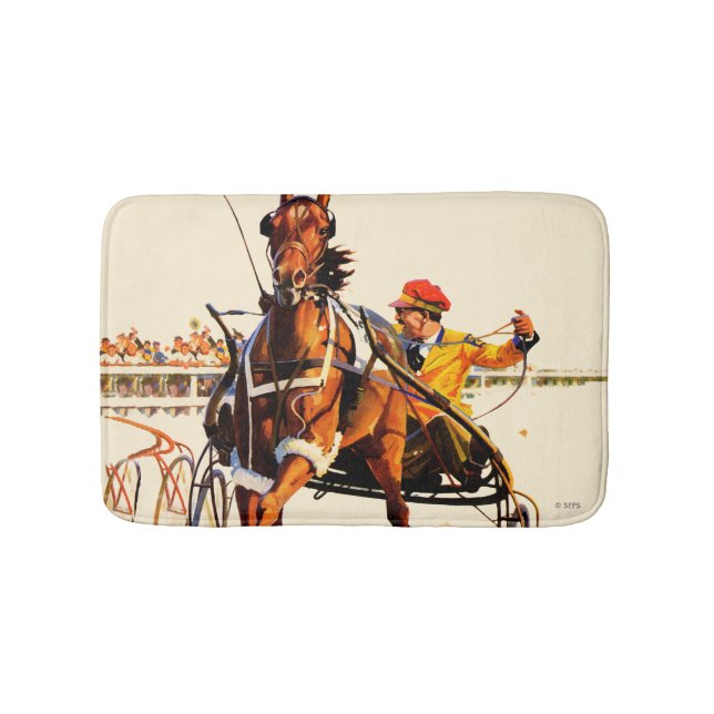 Harness Race Bathroom Mat (Front)
