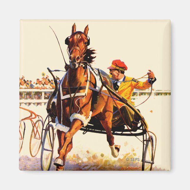 Harness Race Magnet (Front)