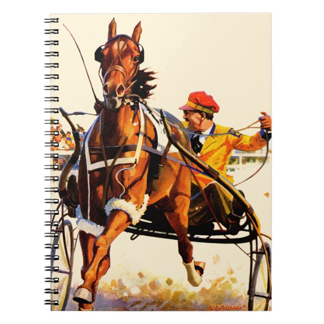 Harness Race Notebook (Front)