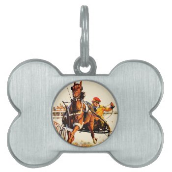 Harness Race Pet Tag by PostSports at Zazzle