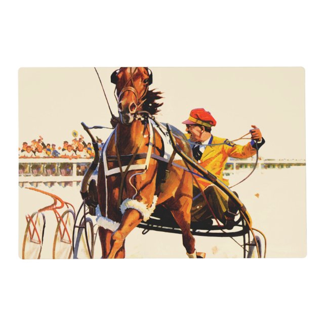 Harness Race Placemat (Front)