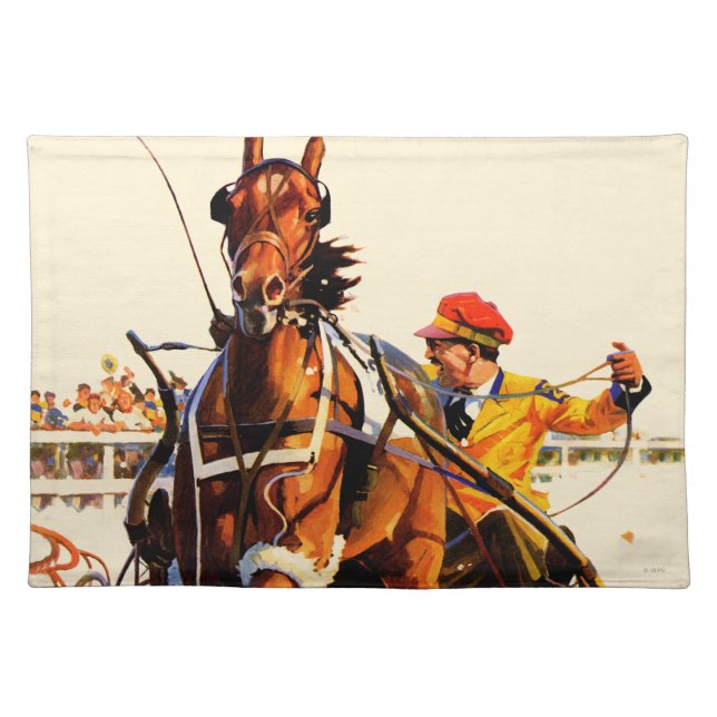 Harness Race Placemat (Front)