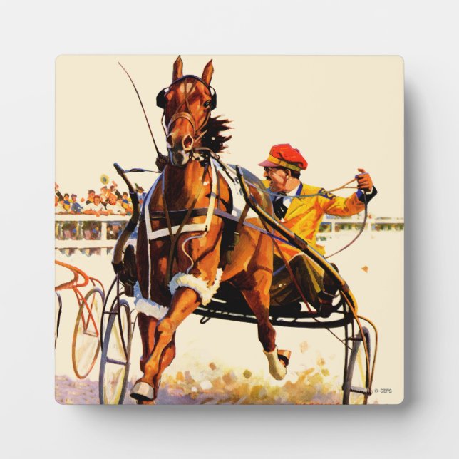 Harness Race Plaque (Front)