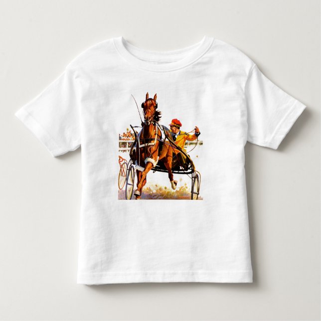 Harness Race Toddler T-shirt (Front)