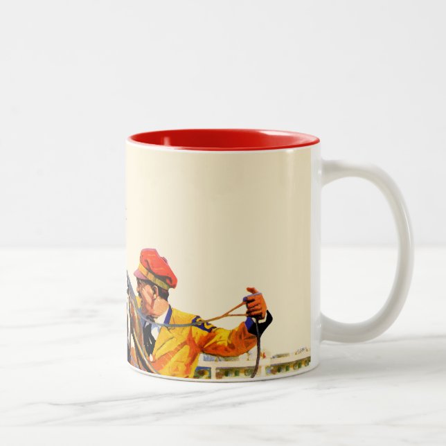 Harness Race Two-Tone Coffee Mug (Right)