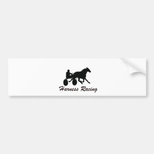 Harness Racing Bumper Sticker