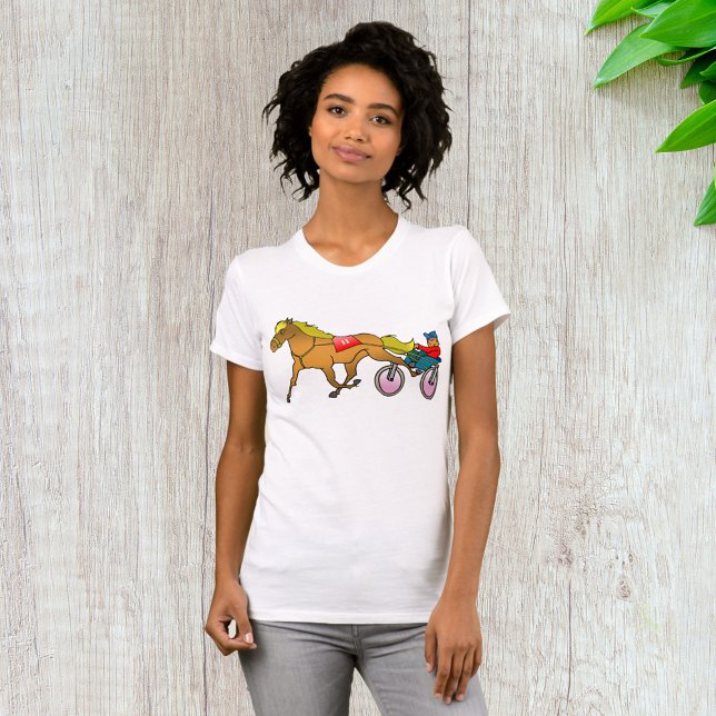 Harness Racing Horse and Driver T-Shirt (Creator Uploaded)