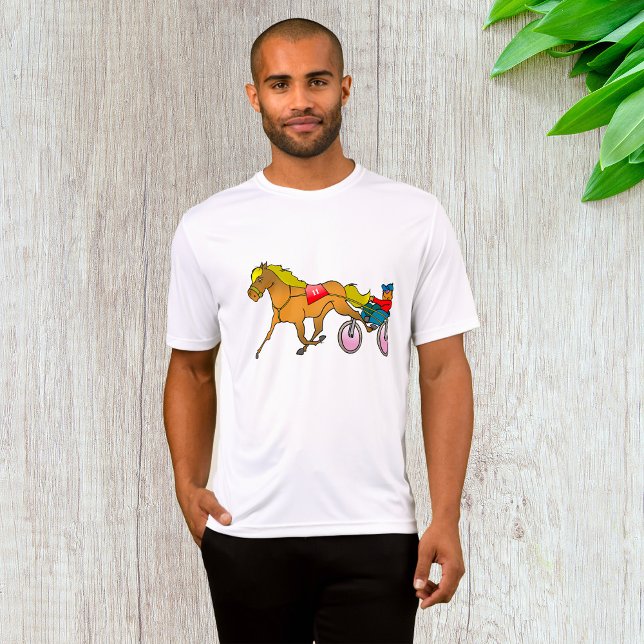 Harness Racing Horse and Driver T-Shirt (Creator Uploaded)