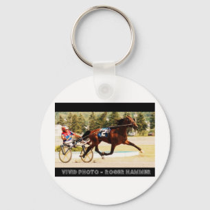Harness Racing Keychain