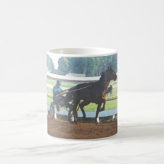 Harness racing mug (Center)