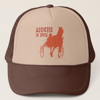 Harness Racing Trucker Hat by PaintingPony at Zazzle
