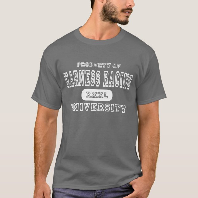 Harness Racing University T-Shirt (Front)
