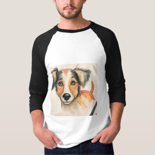 Harness the Heart Dog Photo Print T_Shirt T_Shirt
