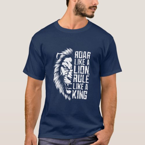 Harnessing the Strength of Lion T_Shirt