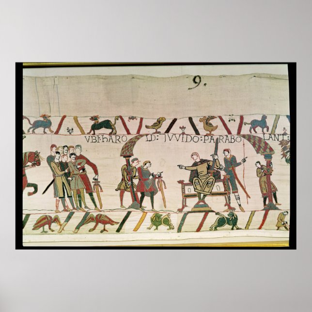 Harold  and Guy are talking together Poster (Front)