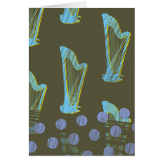 Harp and polkadtos cards